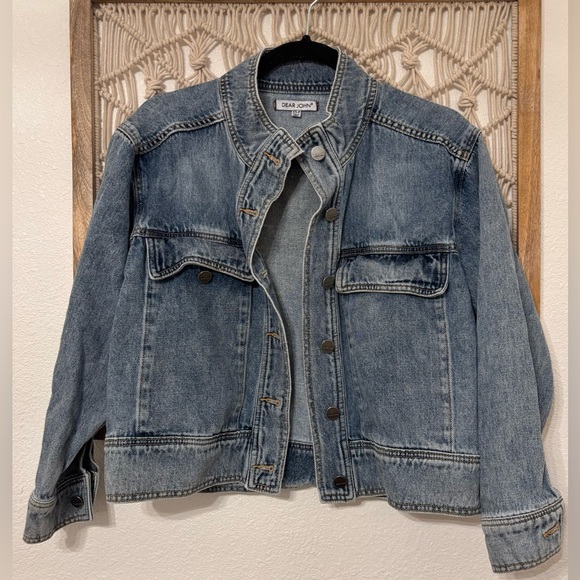 ANTHROPOLOGIE- DEAR JOHN - Denim Jacket - Picture 9 of 10